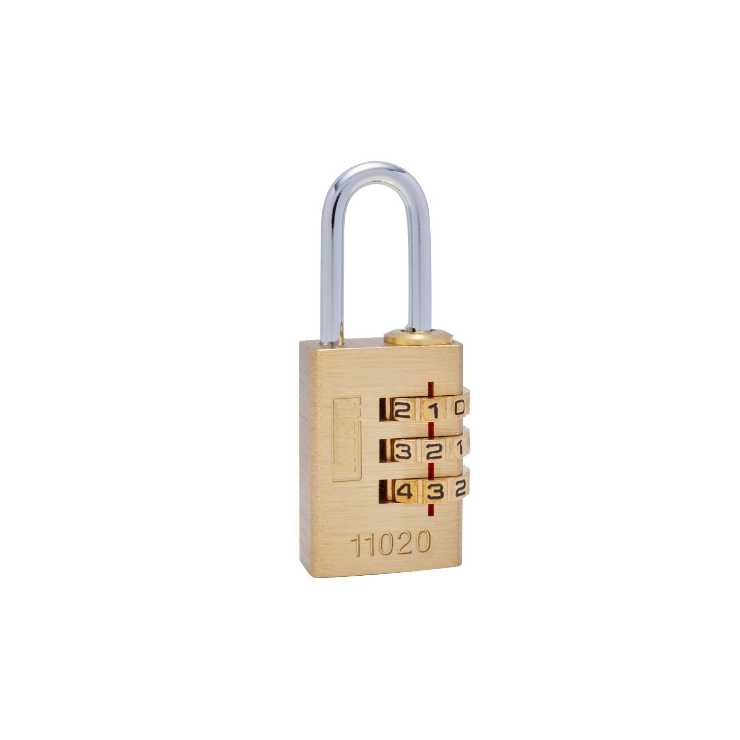 110 Brass Combination Padlock 20mm